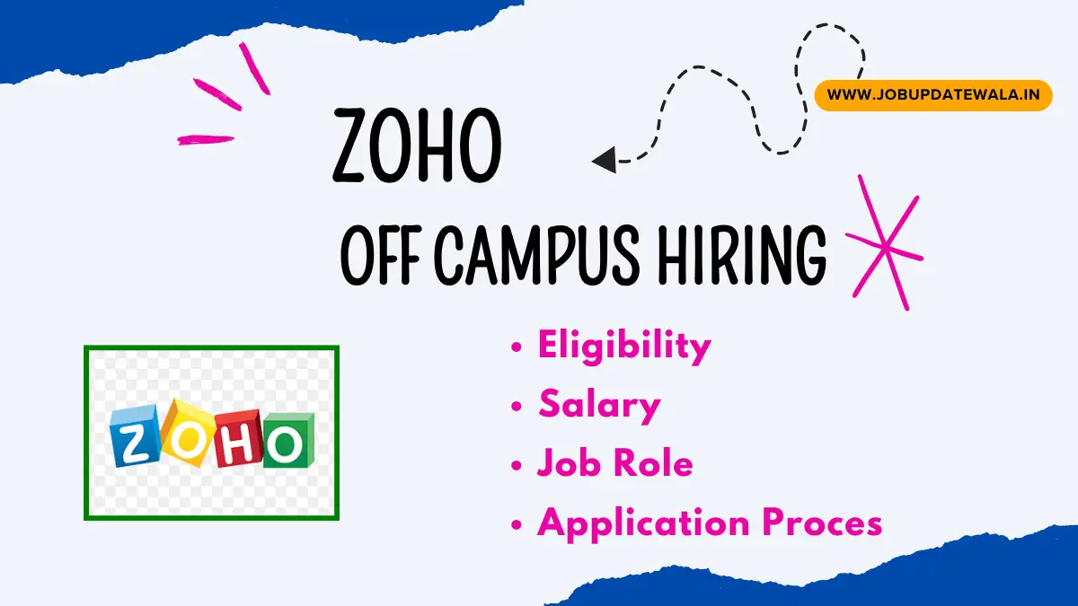 ZOHO Off Campus Drive 2024