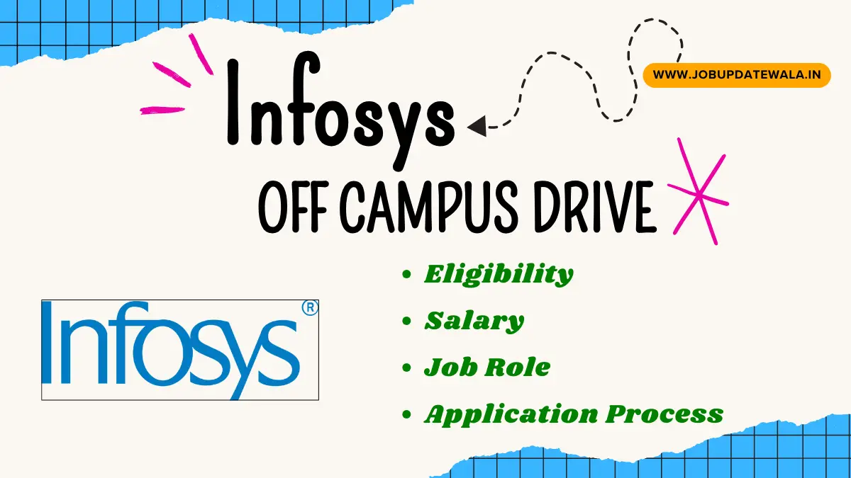 Infosys Off Campus Drive 2024