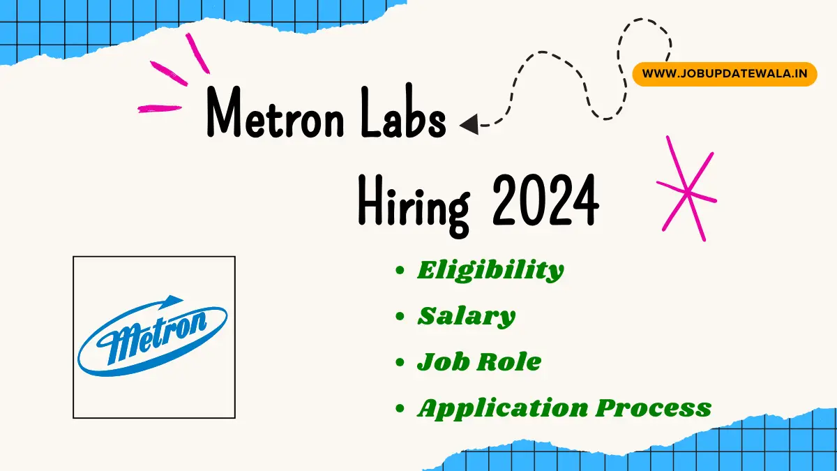 Metron Labs Hiring 2024