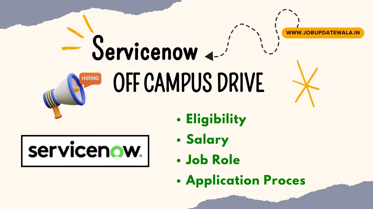 ServiceNow Off Campus Drive 2024