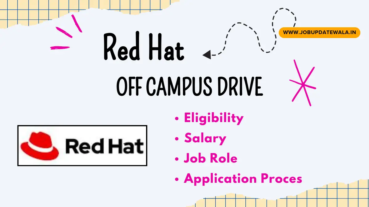 Red Hat Off Campus Drive 2024| Associate Software Engineer