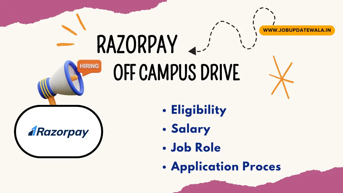 Razorpay Off Campus Drive 2024 Razorpay Hiring Junior Analyst